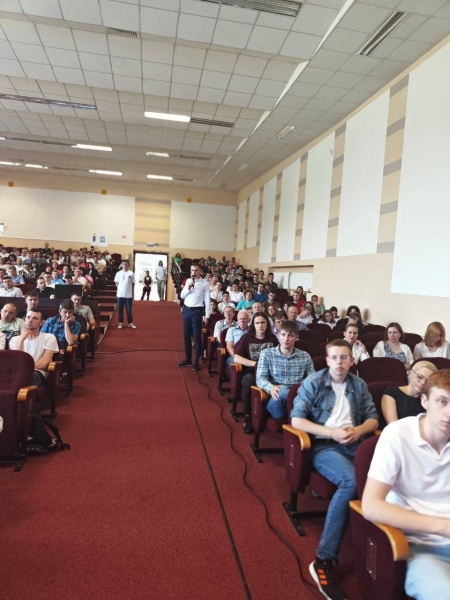 Сергей Лободинский и Валерий Вакульчик посетили УО «Брестский государственный технический университет» Сергей Лободинский и Валерий Вакульчик посетили УО «Брестский государственный технический университет»