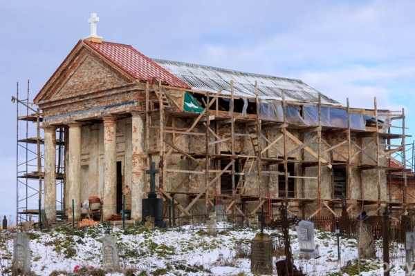 Реставрация каплицы святого Казимира в Ружанах Реставрация каплицы святого Казимира в Ружанах