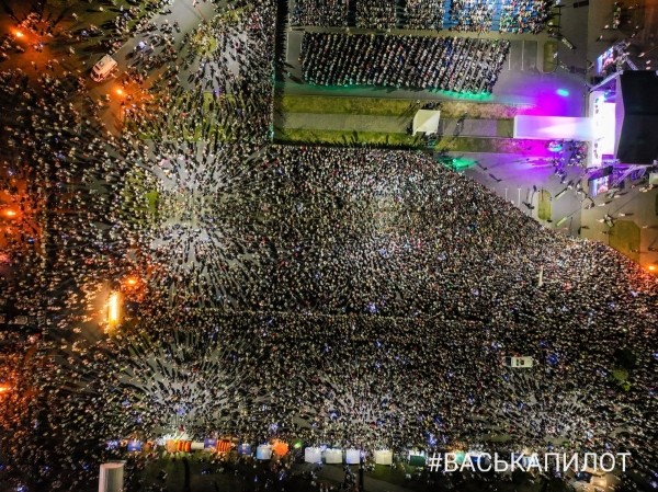 Праздничным фейерверком завершился второй день празднования Дня города Бреста Праздничным фейерверком завершился второй день празднования Дня города Бреста