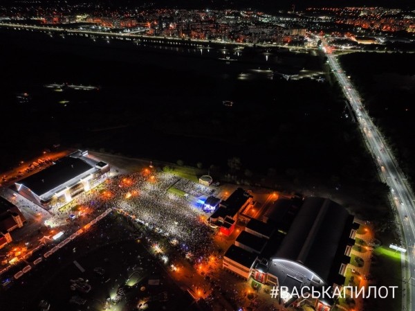 Праздничным фейерверком завершился второй день празднования Дня города Бреста Праздничным фейерверком завершился второй день празднования Дня города Бреста