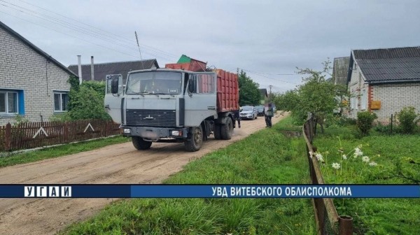 Мусоровоз насмерть сбил женщину в Витебской области Мусоровоз насмерть сбил женщину в Витебской области
