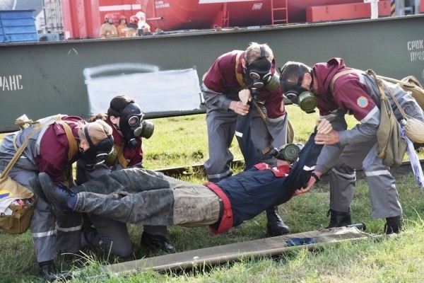В Бресте прошли учения на железнодорожном транспорте В Бресте прошли учения на железнодорожном транспорте