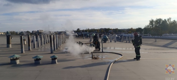 Пожар на территории предприятия «ИНКО-ФУД» в Бресте Пожар на территории предприятия «ИНКО-ФУД» в Бресте