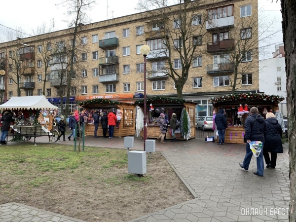 Александр Рогачук рассказал, какую выручку сделали новогодние ярмарки в Бресте Александр Рогачук рассказал, какую выручку сделали новогодние ярмарки в Бресте