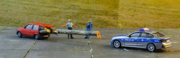 Поляки смеются над водителем Fiat, который превратил малютку в лесовоз и получает за это штрафы Поляки смеются над водителем Fiat, который превратил малютку в лесовоз и получает за это штрафы