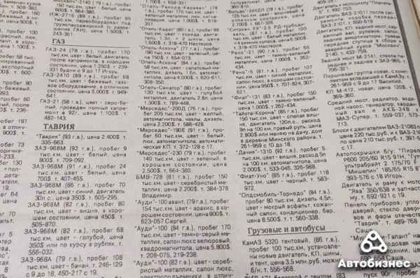 30 лет спустя. Какие машины продавались в 1993 году и сколько они стоят сегодня 30 лет спустя. Какие машины продавались в 1993 году и сколько они стоят сегодня