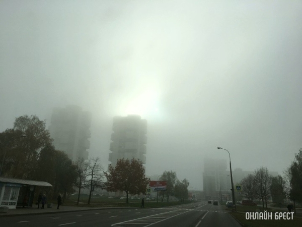 Где в Беларуси туманнее всего?