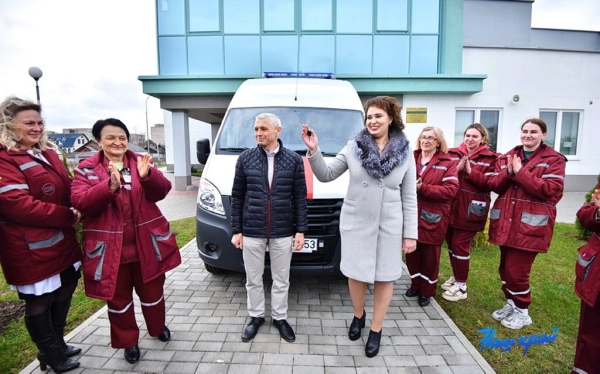 Парк автомобилей скорой помощи пополнился в Барановичах Парк автомобилей скорой помощи пополнился в Барановичах